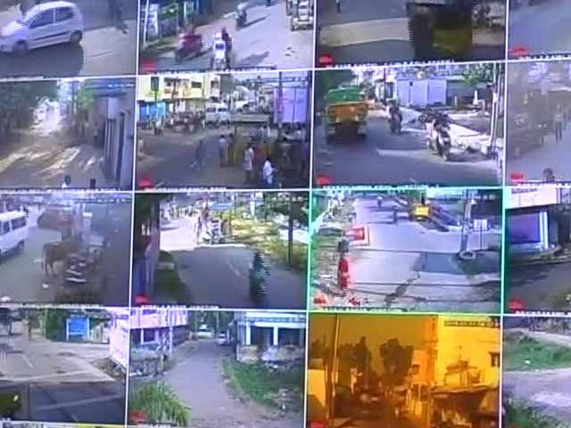 Video : Crime Dips In Chennai Locality As Cops View CCTV Feed 11 Km Away