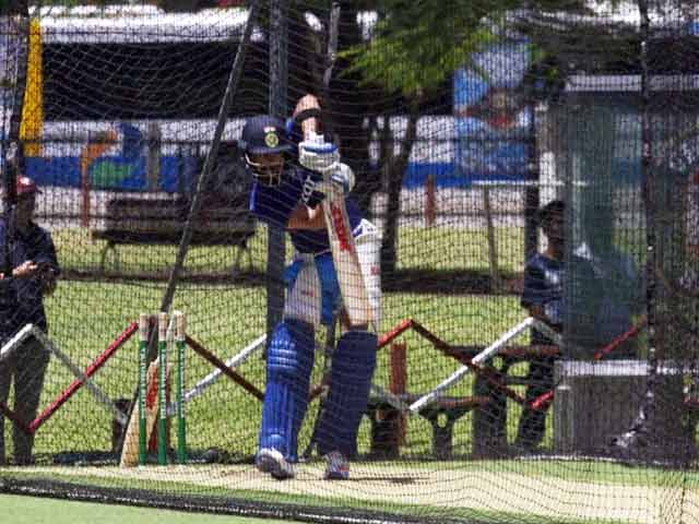 Indian Cricket Team Trains for ODI Against Australia