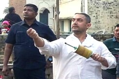 Aamir Khan's  Kite-<i>Dangal</i> in Punjab Aamir Khan's  Kite-<i>Dangal</i> in Punjab