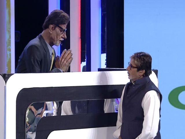 Amitabh Bachchan Takes the Hot Seat