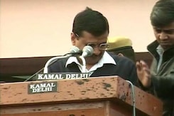 Ink Attack On Chief Minister Arvind Kejriwal At Odd-Even 'Thanksgiving' Event Ink Attack On Chief Minister Arvind Kejriwal At Odd-Even 'Thanksgiving' Event