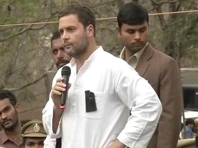 In Hyderabad, Rahul Gandhi Blames Vice-Chancellor, 'Minister In Delhi'