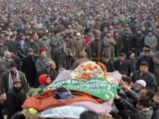 Video : Large Crowds At Terrorist Funerals Worry Security Forces In Kashmir