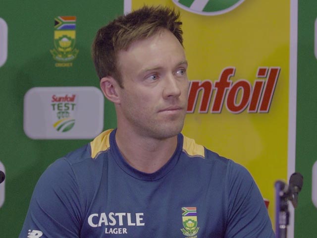 Video : AB De Villiers Optimistic About South Africa's Test Future