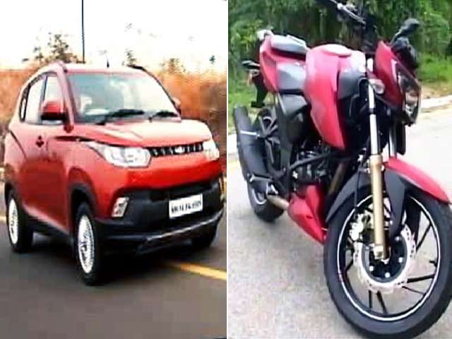 TVS' New Bikes, KUV100 Lunch, Mercedes GLE 450 AMG & Mahindra XUV500 AT