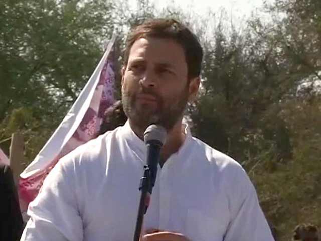 PM Has Forgotten Farmers: Rahul Gandhi In Bundelkhand