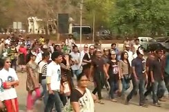 Rohith Vemula Suicide: Protesters Converge On Hyderabad University Rohith Vemula Suicide: Protesters Converge On Hyderabad University