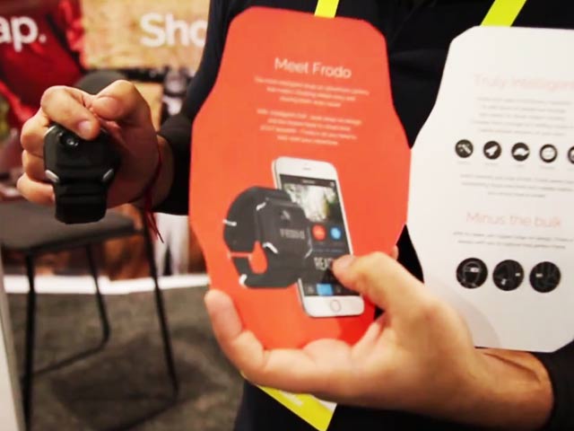 Video : NexGear's Frodo Action Camera at CES 2016