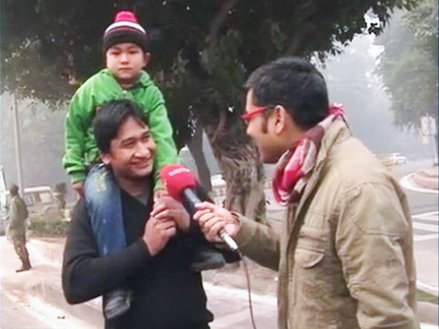 गणतंत्र दिवस पर परेड देखने गए लोगों से खास बातचीत