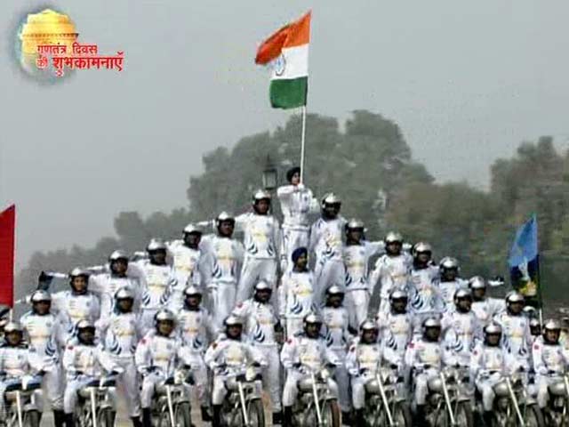 Video : On Republic Day, Daredevils Of Armed Forces Display Daring Stunts