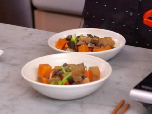 Japanese Chicken and Root Vegetable Stew