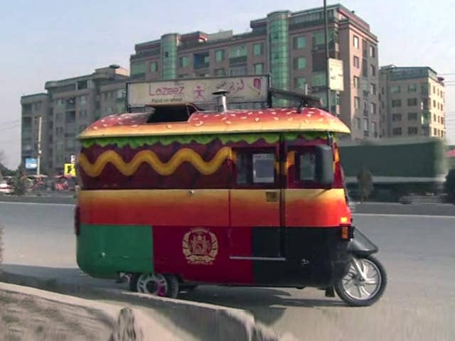 Video : With Relish, Kabul's Middle Class Embraces The Food Truck Trend