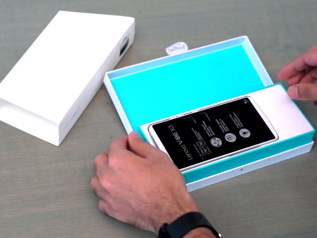 Lenovo Vibe X3 Unboxing and Hands On