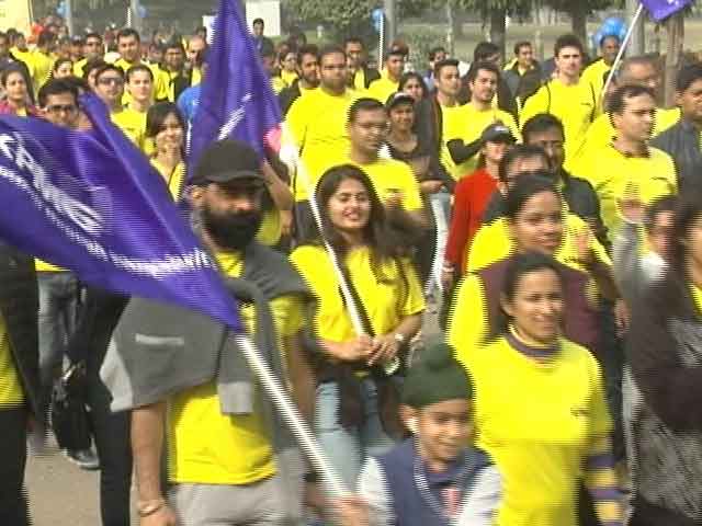 Video : Thousands Participate In 'Walk for Life' To Support Fight Against Cancer