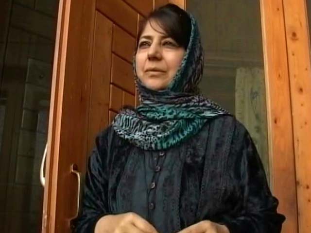 Video : What Mehbooba Mufti Wants BJP To Do In Jammu and Kashmir