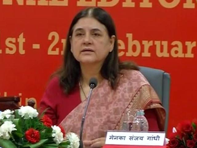 मेनका गांधी ने भ्रूण हत्या पर रोक के लिए लिंग जांच की वकालत की