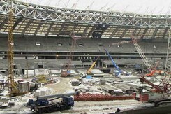Moscow FIFA World Cup Venue 'Ahead of Schedule' Moscow FIFA World Cup Venue 'Ahead of Schedule'