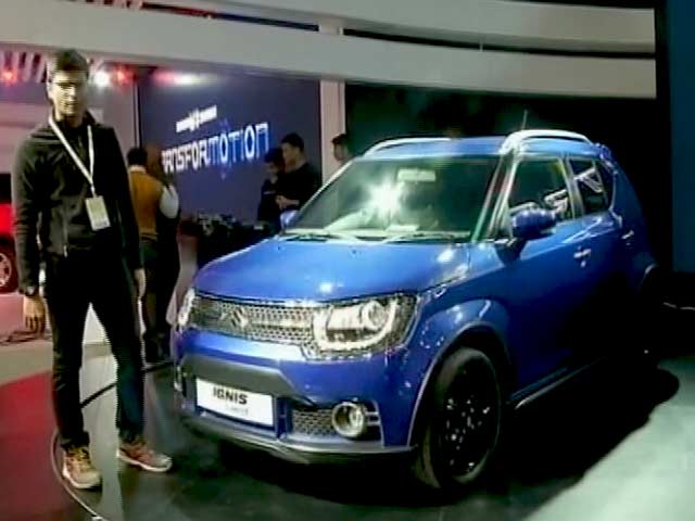 ऑटो एक्स्पो 2016 :  इग्निस कार लाई मारुति सुजुकी