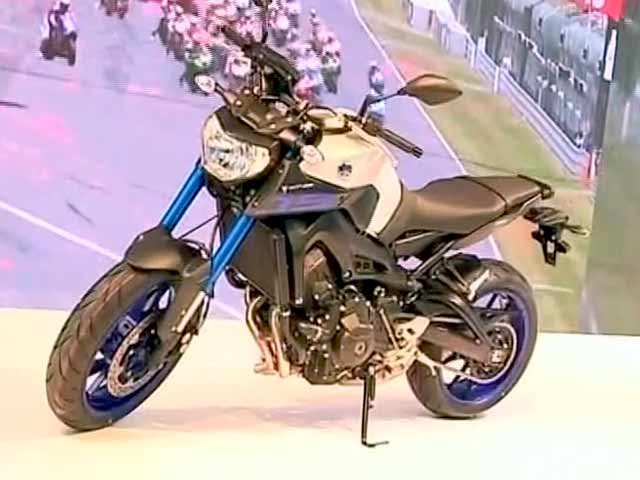 Videos : ऑटो एक्स्पो 2016 : Yamaha की MT-09 बाइक की बात