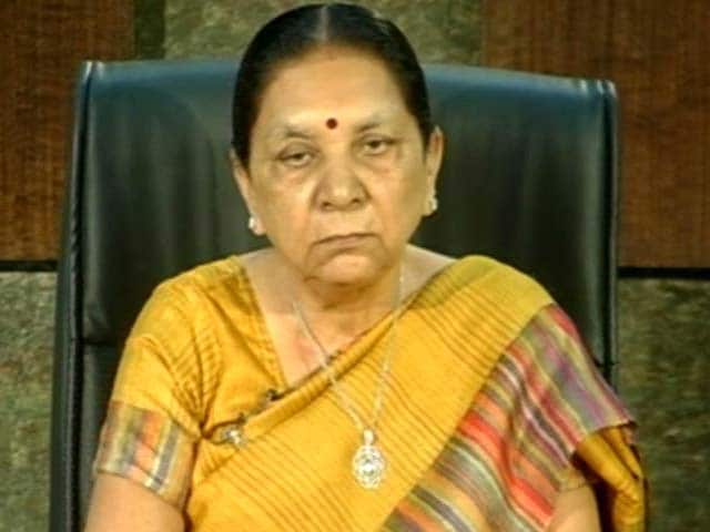 Video : Congress Wants Gujarat Chief Minister Anandiben To Quit Over Land Deal