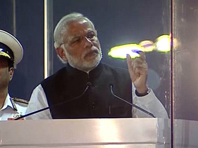 Video : Oceans Critical For Energy Security: PM Modi At Fleet Review