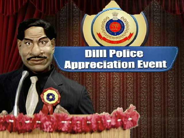 Police Lathi-Charge Student Protesters In Delhi