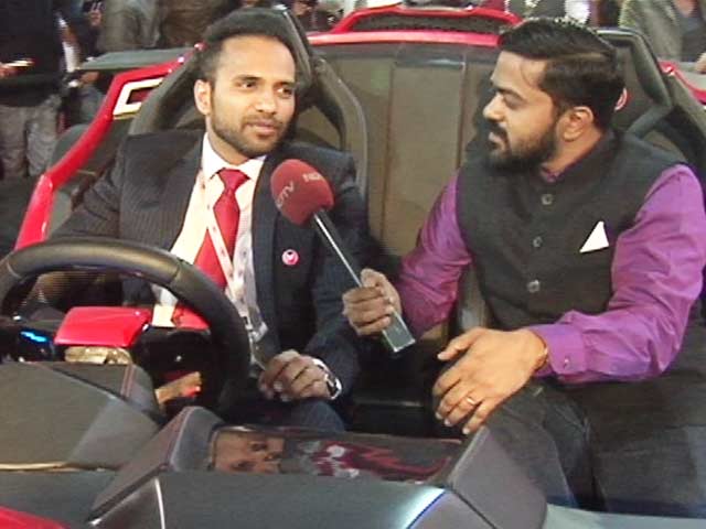 Video : Auto Expo: Indian Design Team Showcases Hyperion1 Roadster