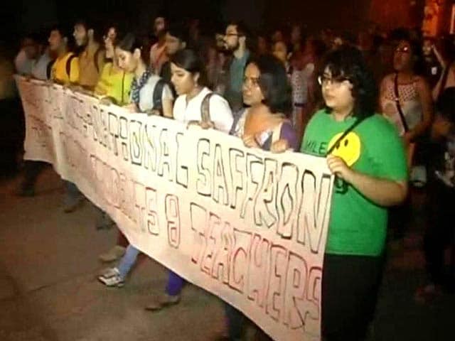 Video : Now, Kolkata Students Use Pro-Afzal Guru Slogans At Rally