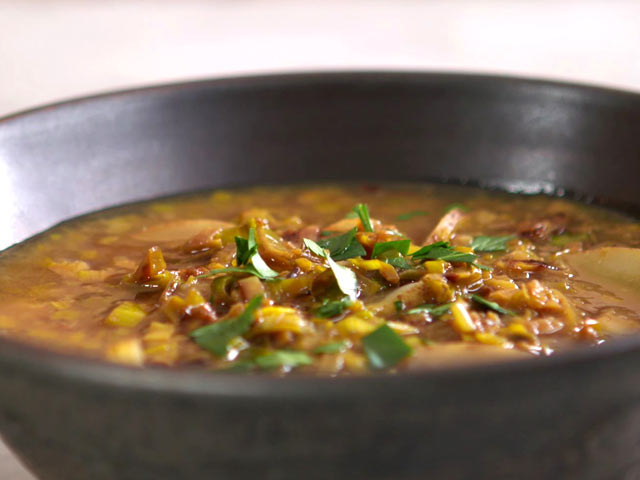 Golden Leek and Potato Soup