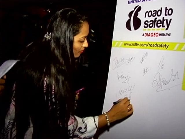 Video : Pledge to Never Drink and Drive, Make Roads Safer