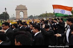 Vikram Chauhan, Ring-Leader Of Attacks, Marches Supported By Hundreds Vikram Chauhan, Ring-Leader Of Attacks, Marches Supported By Hundreds