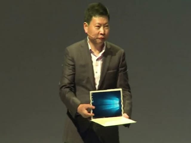 Video : China's Huawei Unveils First PC Aimed at Businesses