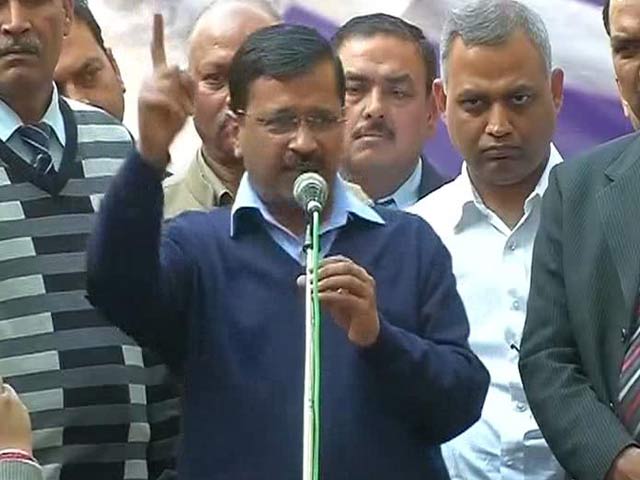 Video : 'Don't Mess With Students, Modiji!' Says Arvind Kejriwal, Joining Protest