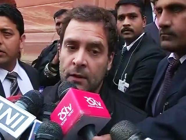 'They Are Scared, Won't Let Me Speak': Rahul Targets Government