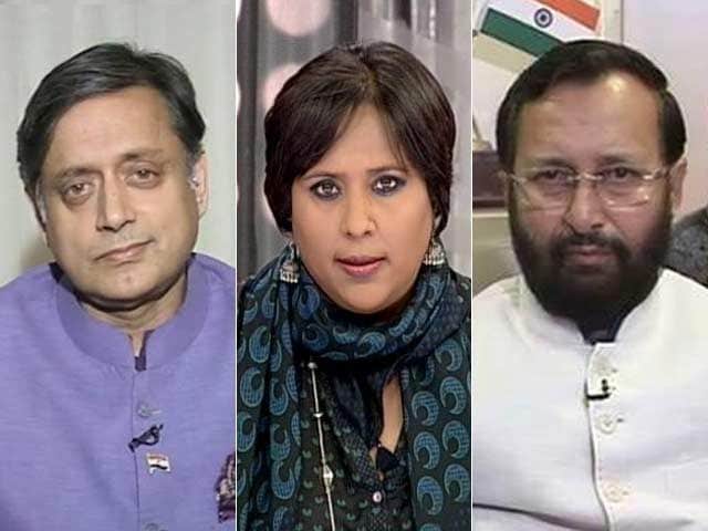 Video : Javadekar Vs Tharoor: Who Is Winning The Sedition Debate?