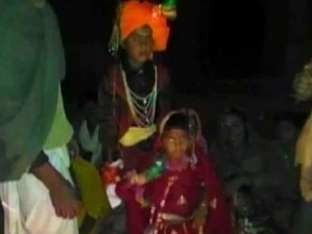 Video : 2-Year-Old Among 4 Minor Girls Married Off In Secret Ceremony In Rajasthan