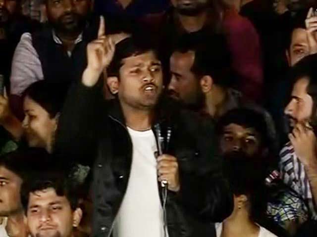 हम देश से नहीं, बल्कि देश में आज़ादी चाहते हैं : JNU में बोले कन्‍हैया