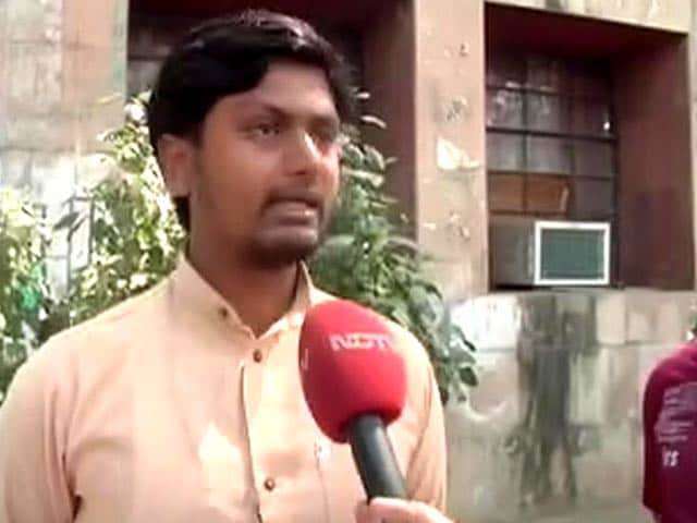 Video : How BJP Student Wing Reacted To Kanhaiya Kumar, Who Trended Worldwide