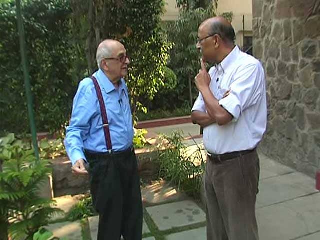 Video : Walk The Talk With Top Jurist Fali Nariman
