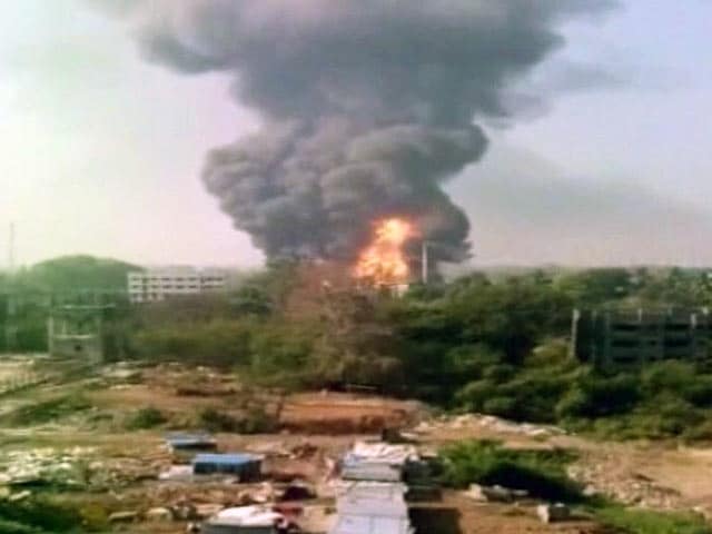 मुंबई : डोंबिवली में लगी आग, खाली कराया गया आसपास का इलाका