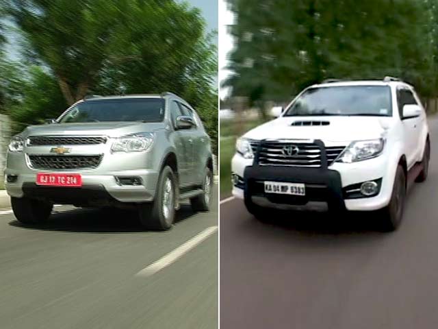 शेवरले की ट्रेलब्लेज़र और टोयोटा फ़ॉर्चूनर की तुलना