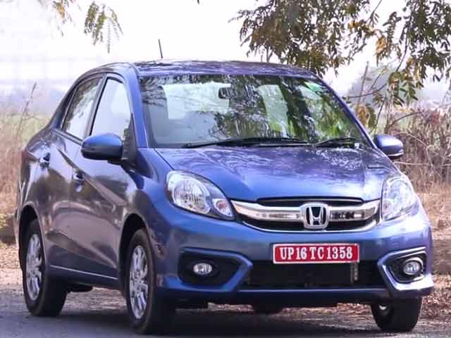 First Drive: New Honda Amaze CVT