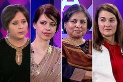 Melinda Gates, Kalki Koechlin And Suneeta Dhar On She The People Melinda Gates, Kalki Koechlin And Suneeta Dhar On She The People