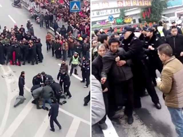 In China, a Surge in Strikes