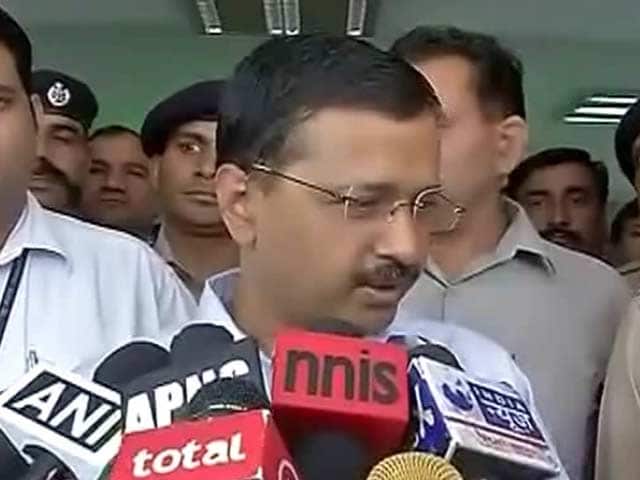 Video : Politics Over Water Not Good. Yes, Arvind Kejriwal Really Said That.