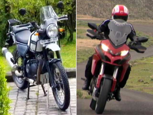 Car and Bike Show: Ducati Mutistrada 1200S, Royal Enfield Himalayan and Bajaj V15