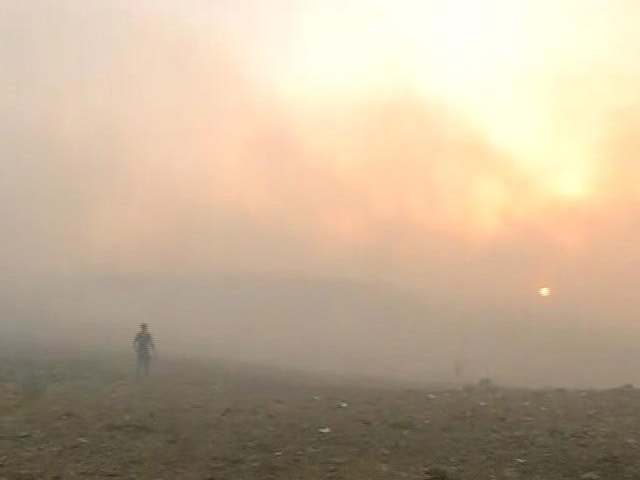 Video : Fire At Mumbai's Deonar Doused, Sabotage Suspected By Civic Body