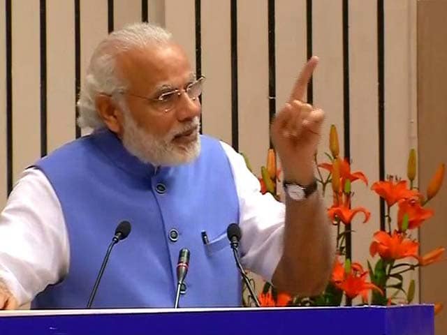 Video : I Am First PM To Deliver Ambedkar Memorial lecture, Says PM Modi
