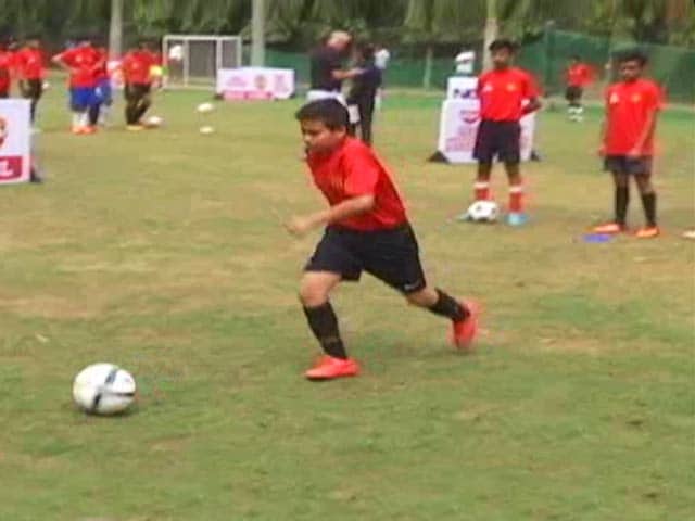 Video : NDTV Nissin Manchester Soccer School: Day 3, Delhi