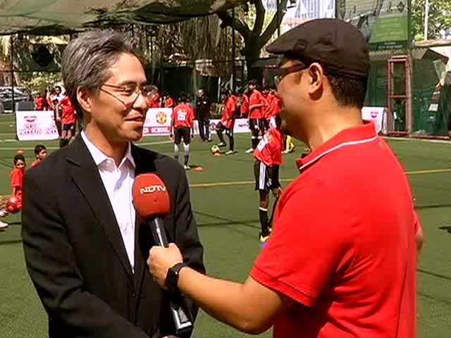 NDTV Nissin Manchester Soccer School: Day 1, Mumbai